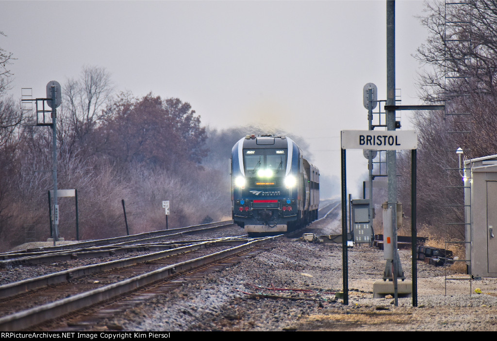 IDTX 4607 Amtrak Midwest Illinois Zephyr